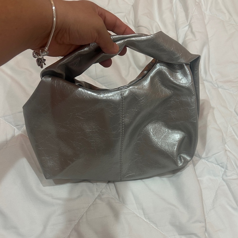 NEW Silver Handbag